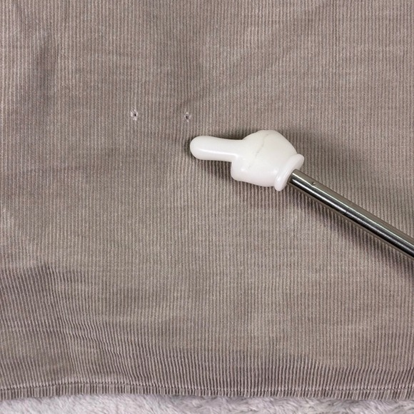 Banana Republic Men's Corduroy Button Down Shirt Size XL Gray Long Sleeve - Picture 6 of 8